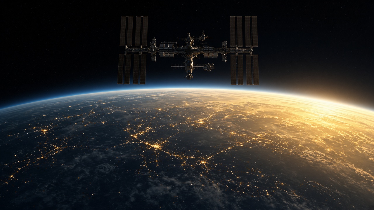 En la Estación Espacial amanece 16 veces al día